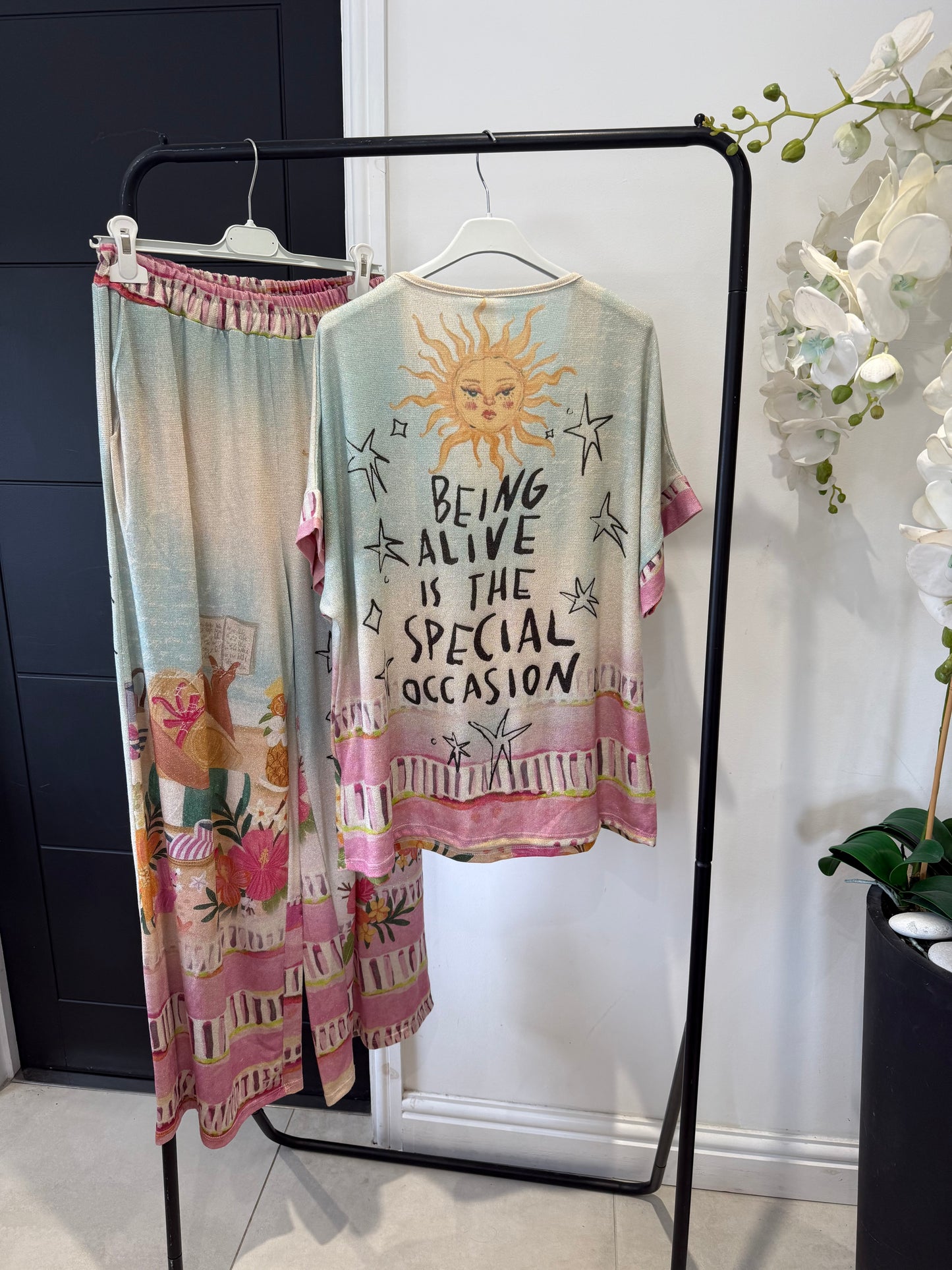 Beach Lurex Set