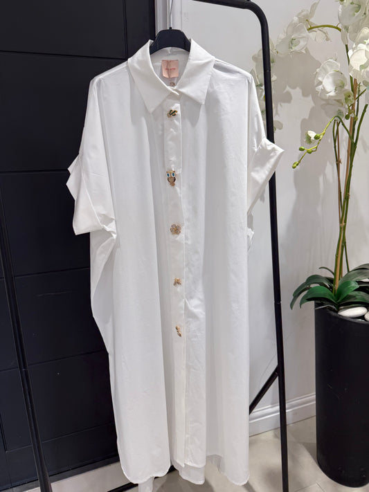 Shirt Dress (removable broaches)