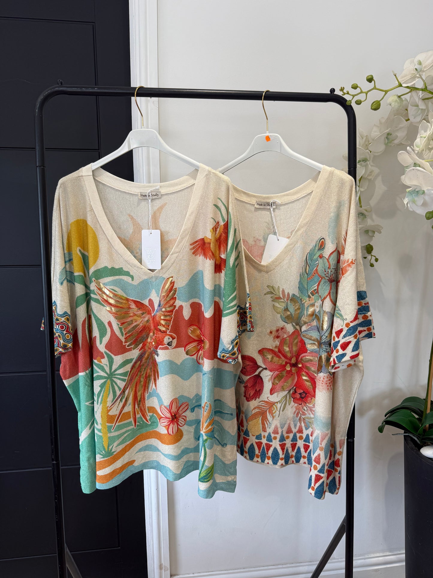 Layla Lurex Tops