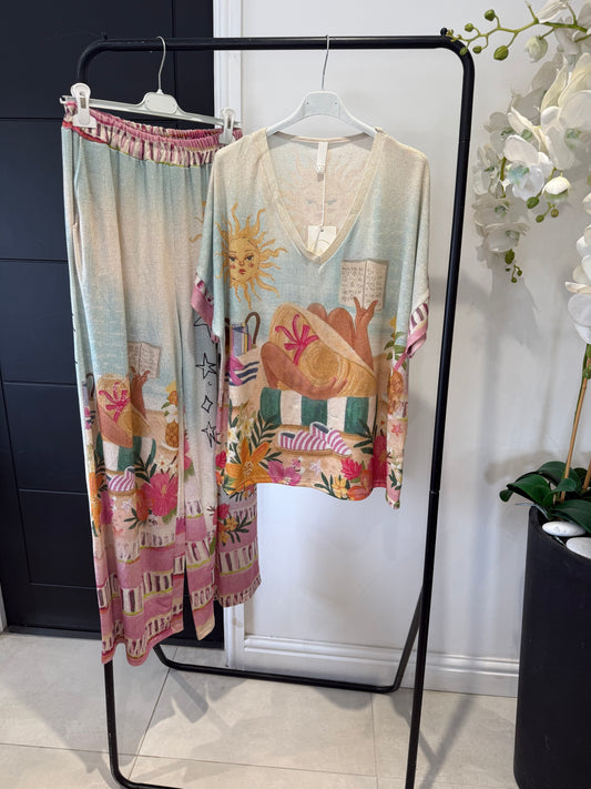 Beach Lurex Set
