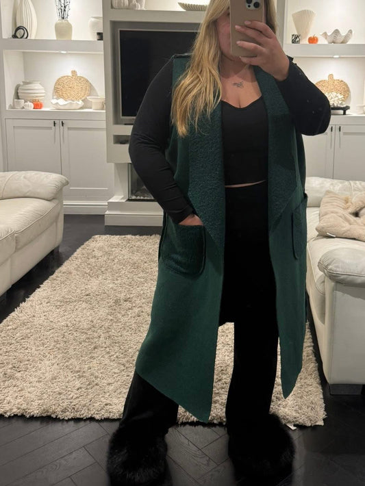 Forest Green waist coat