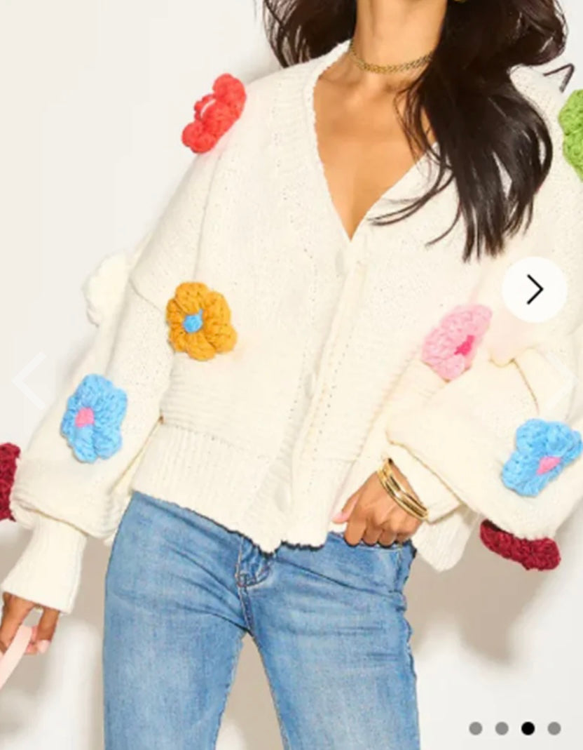 Oversized Chunky Knit Cardi